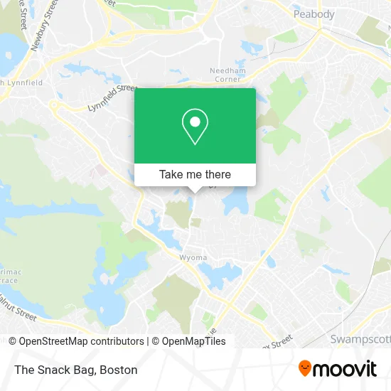 The Snack Bag map
