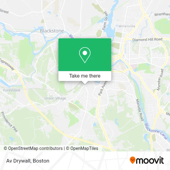 Av Drywall map