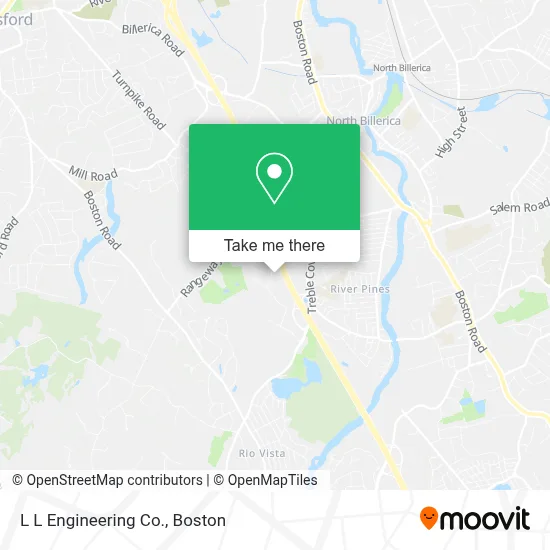 L L Engineering Co. map