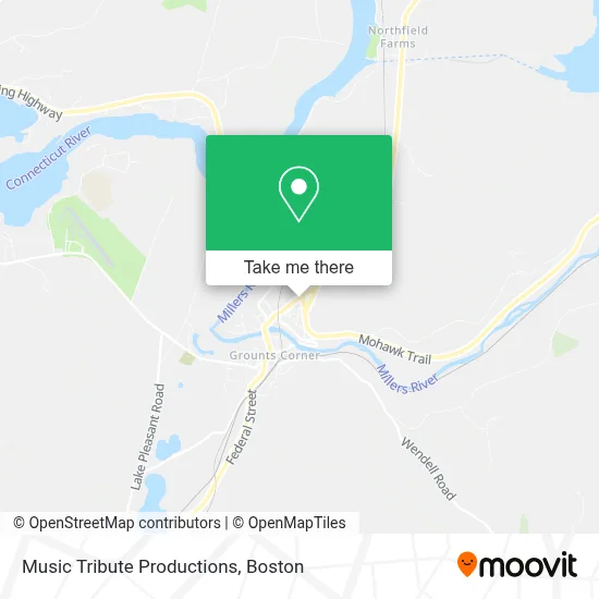 Music Tribute Productions map