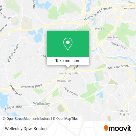 Wellesley Dpw map