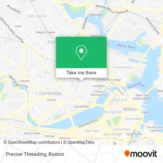 Precise Threading map