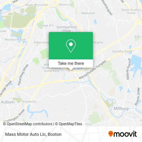 Mass Motor Auto Llc map