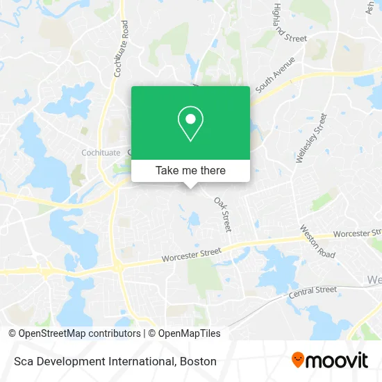 Sca Development International map