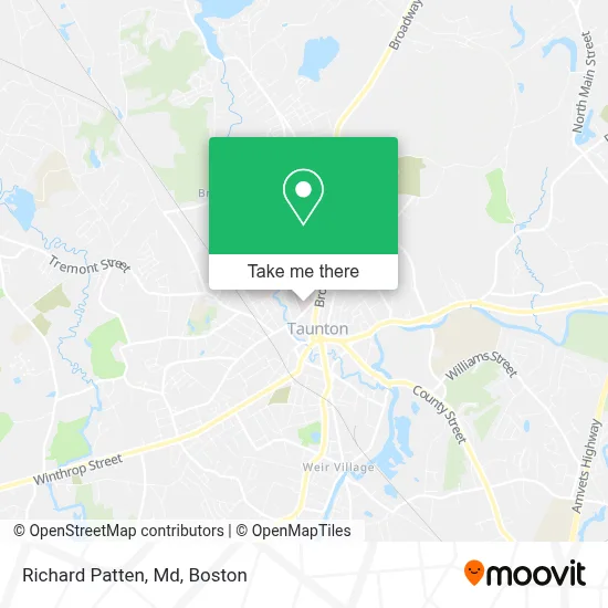 Richard Patten, Md map