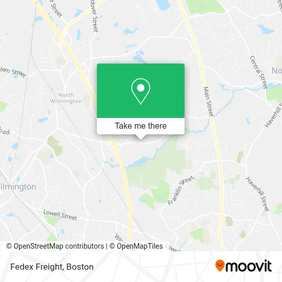 Fedex Freight map