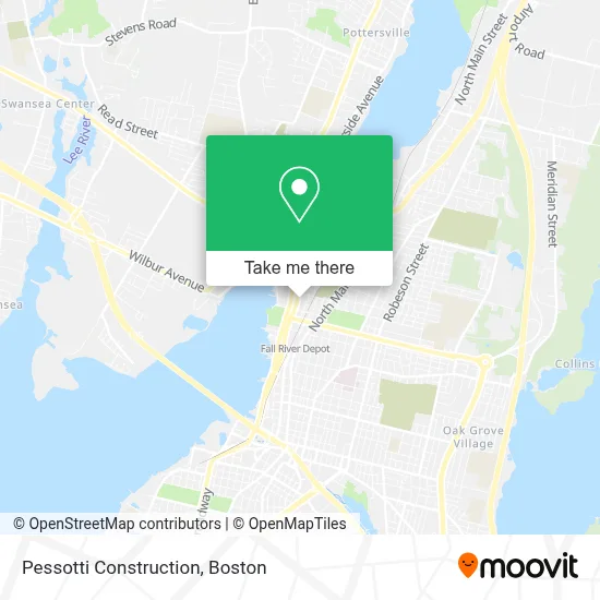 Pessotti Construction map