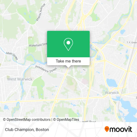 Club Champion map