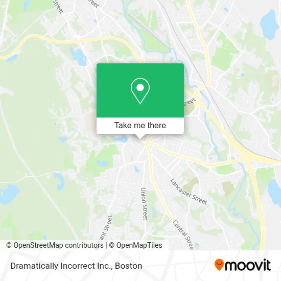 Dramatically Incorrect Inc. map