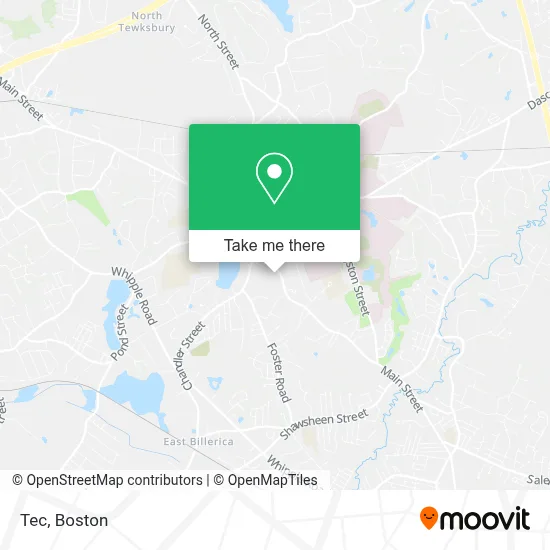 Tec map