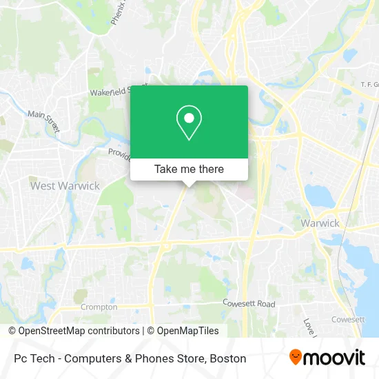 Pc Tech - Computers & Phones Store map