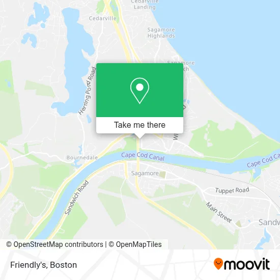 Friendly's map