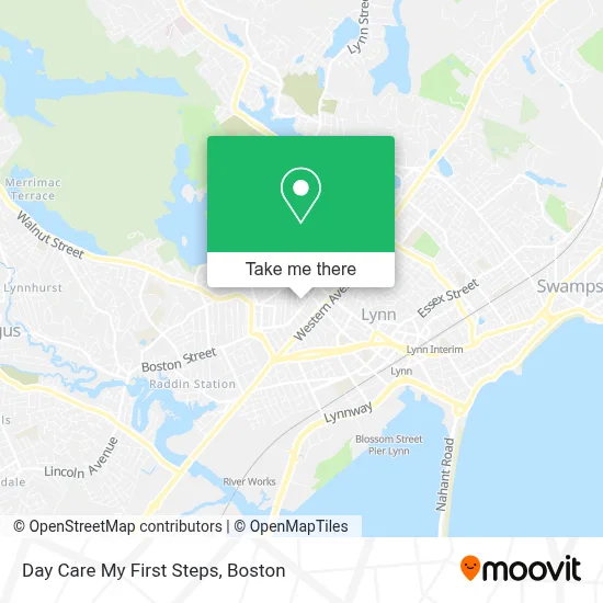 Day Care My First Steps map