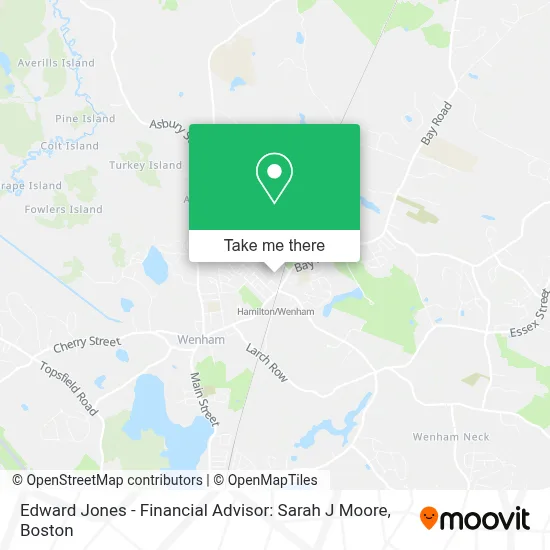 Edward Jones - Financial Advisor: Sarah J Moore map