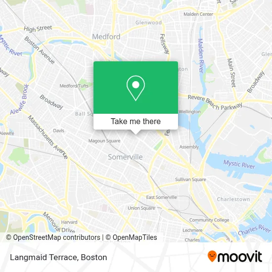Langmaid Terrace map