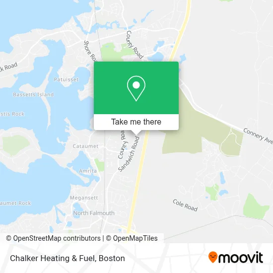 Chalker Heating & Fuel map