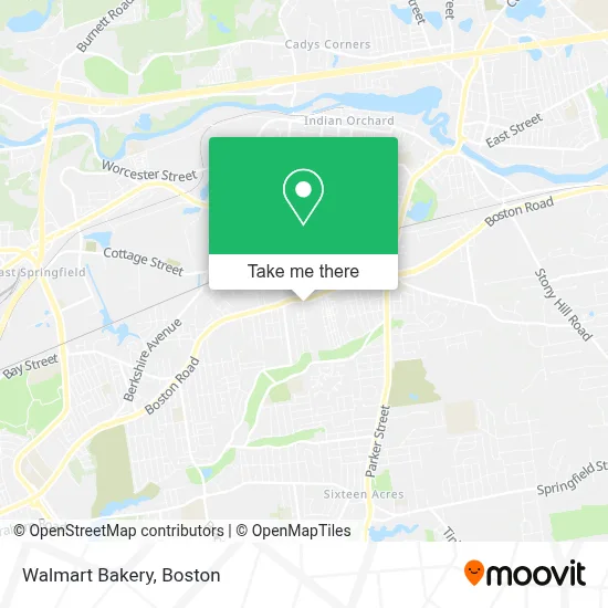 Walmart Bakery map
