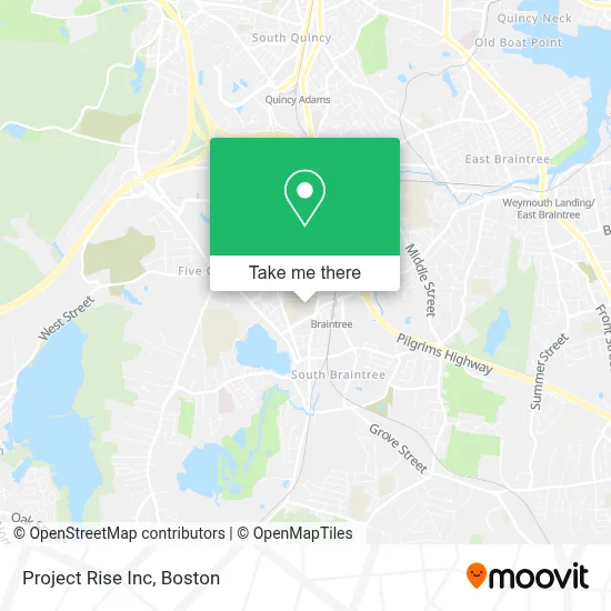 Project Rise Inc map