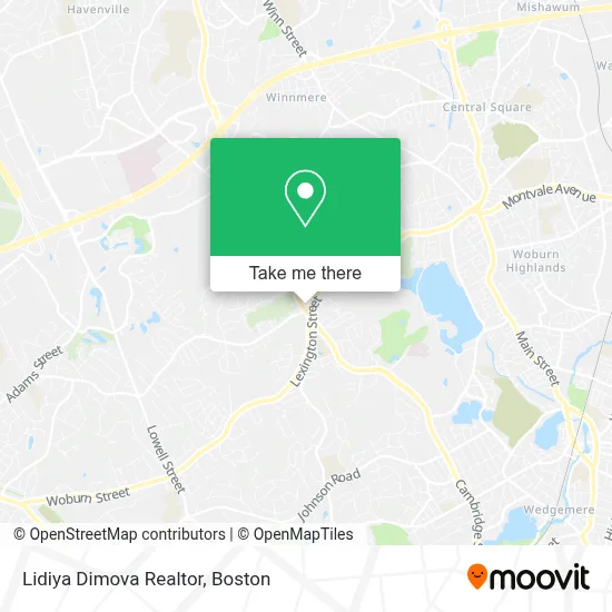 Lidiya Dimova Realtor map