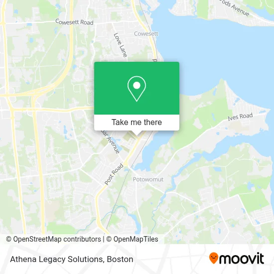 Athena Legacy Solutions map