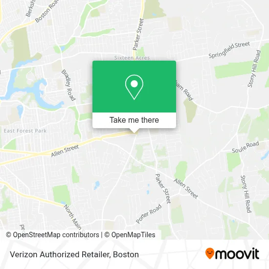 Verizon Authorized Retailer map