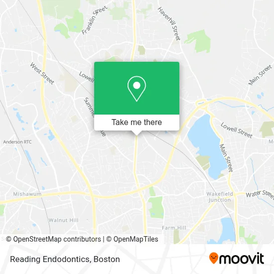Reading Endodontics map