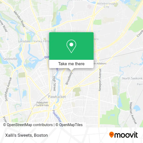 Xalli's Sweets map