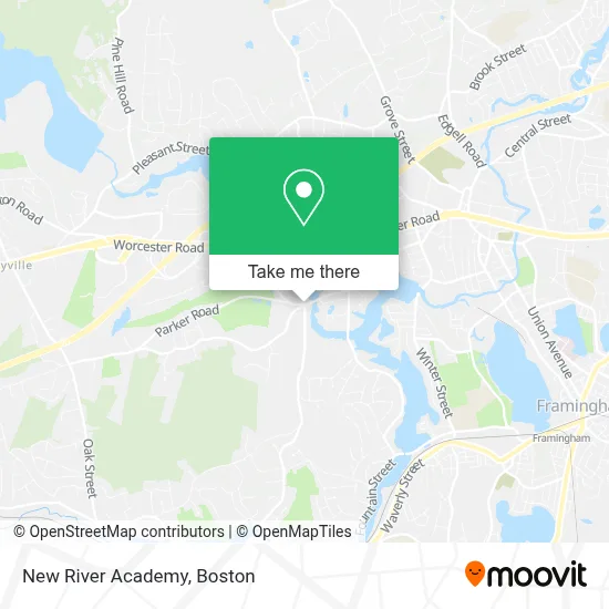 New River Academy map