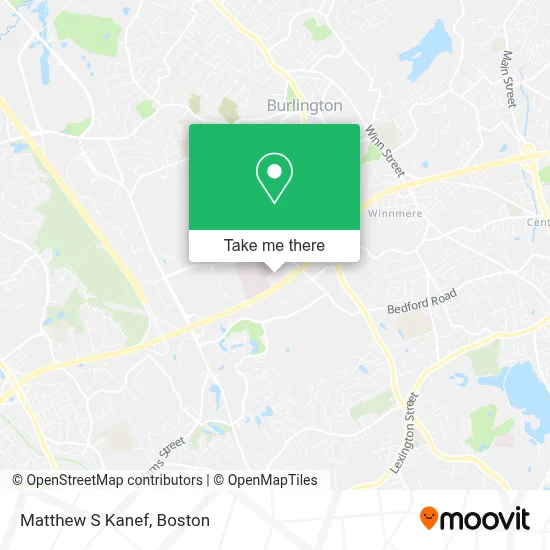 Matthew S Kanef map