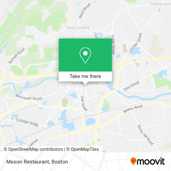 Meson Restaurant map