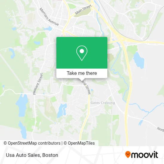 Usa Auto Sales map