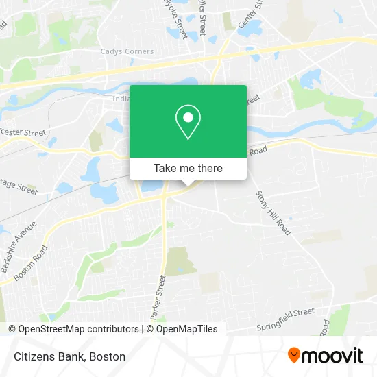Citizens Bank map