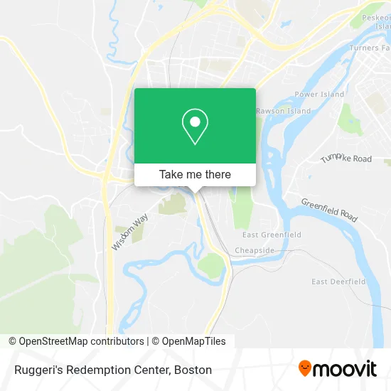 Ruggeri's Redemption Center map