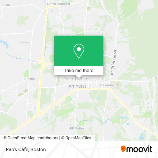 Rao's Cafe map