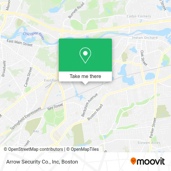 Arrow Security Co., Inc map