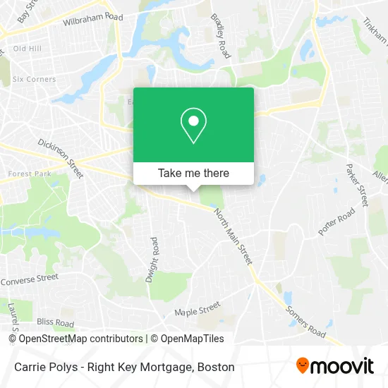 Carrie Polys - Right Key Mortgage map