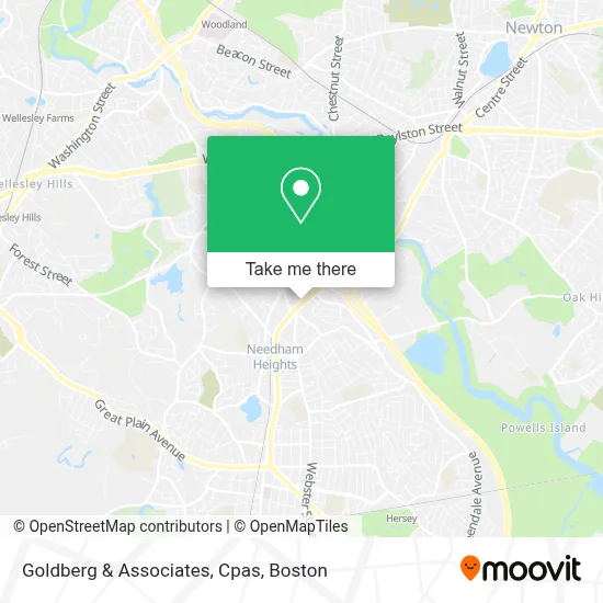 Goldberg & Associates, Cpas map