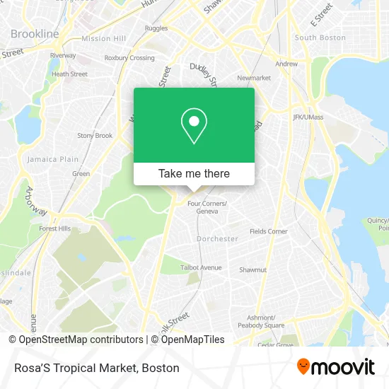 Rosa’S Tropical Market map