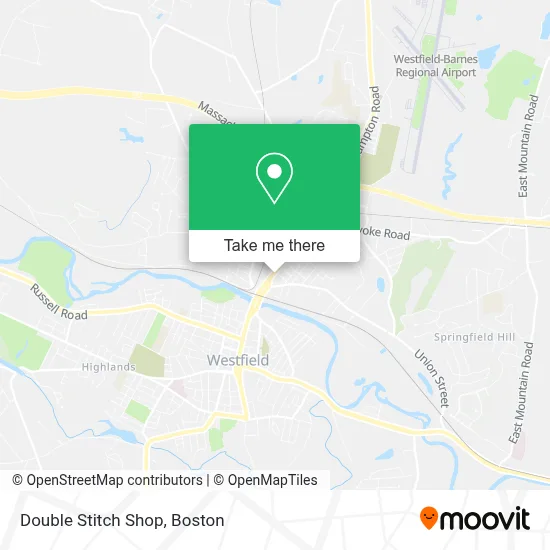 Double Stitch Shop map