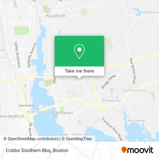 Cobbs Southern Bbq map
