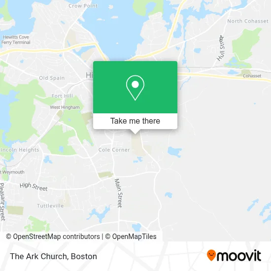 The Ark Church map