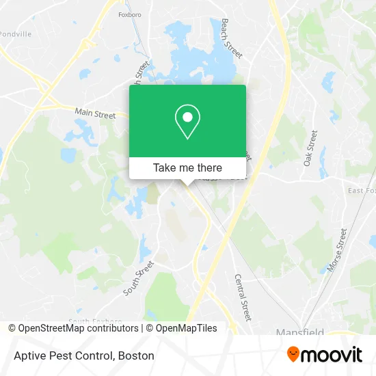 Aptive Pest Control map