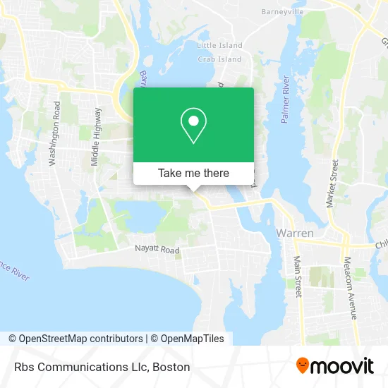 Rbs Communications Llc map