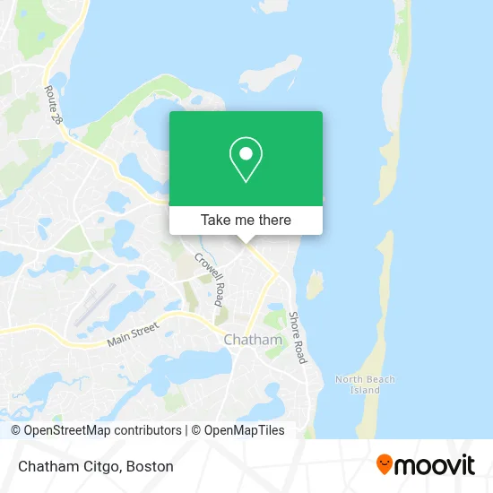 Chatham Citgo map