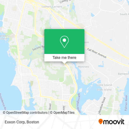 Exxon Corp map