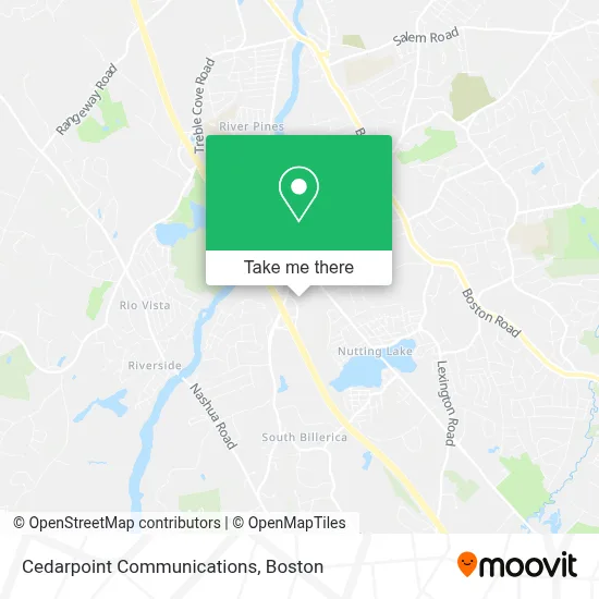 Cedarpoint Communications map