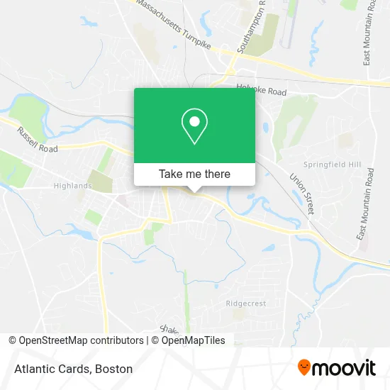Atlantic Cards map