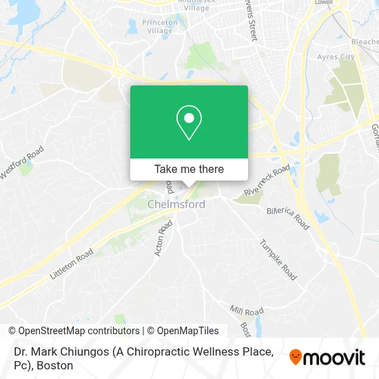 Dr. Mark Chiungos (A Chiropractic Wellness Place, Pc) map