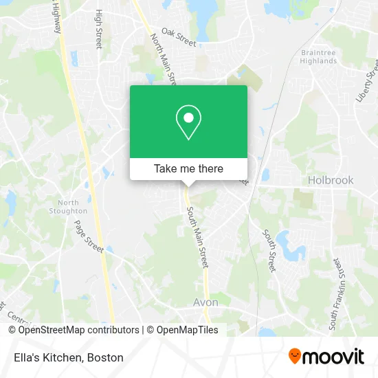 Ella's Kitchen map