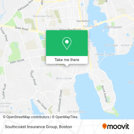 Southcoast Insurance Group map